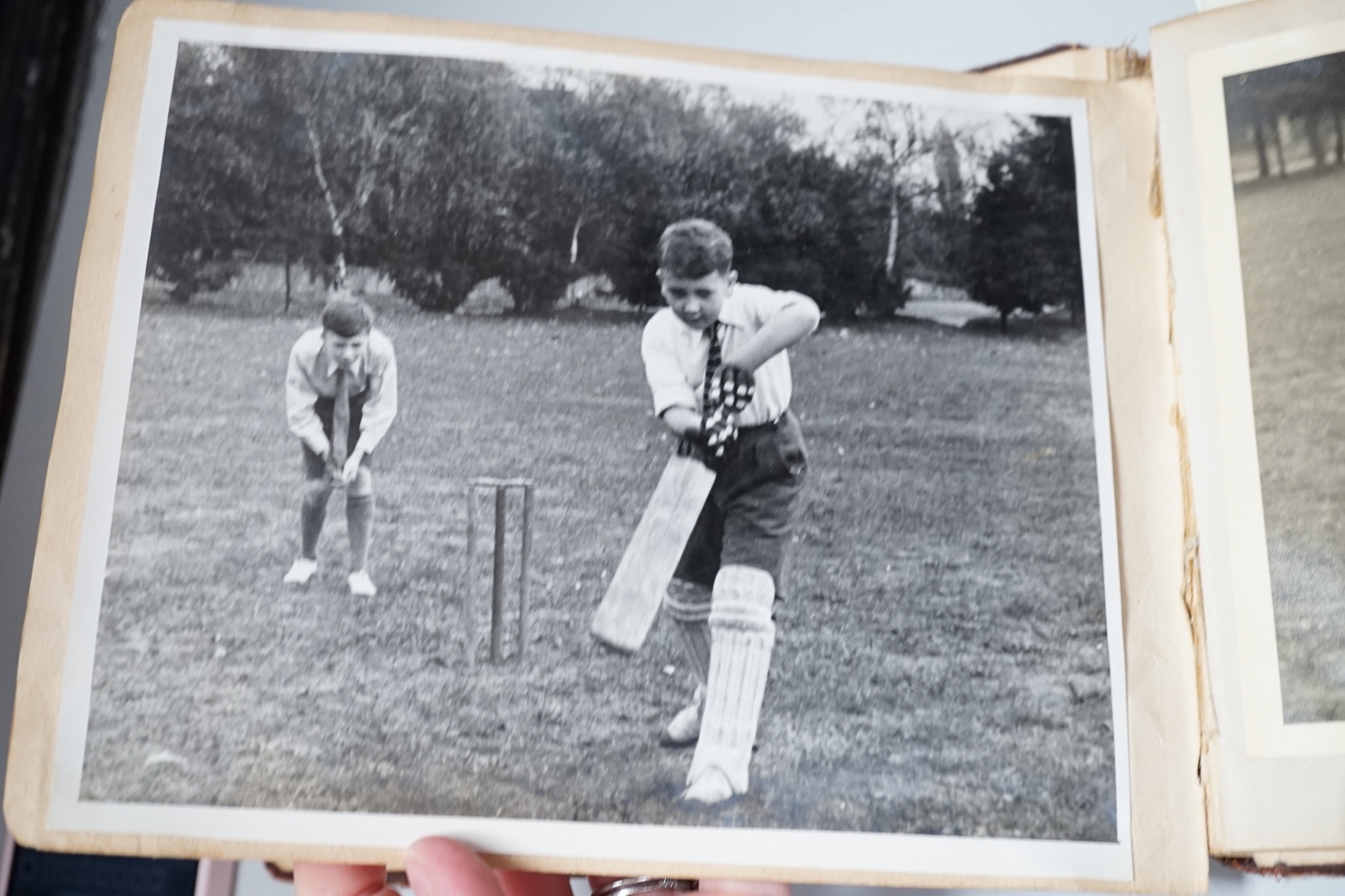 England, Australia and West Indies Cricketers 1948-50 signatures and inscriptions including Don Bradman, plus photos